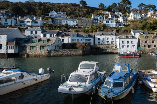 Polperro harbour